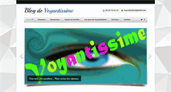 Desktop Screenshot of blog-voyantissime.com
