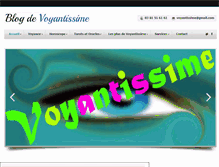 Tablet Screenshot of blog-voyantissime.com